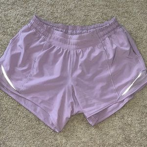 lavender lululemon hottie hot shorts